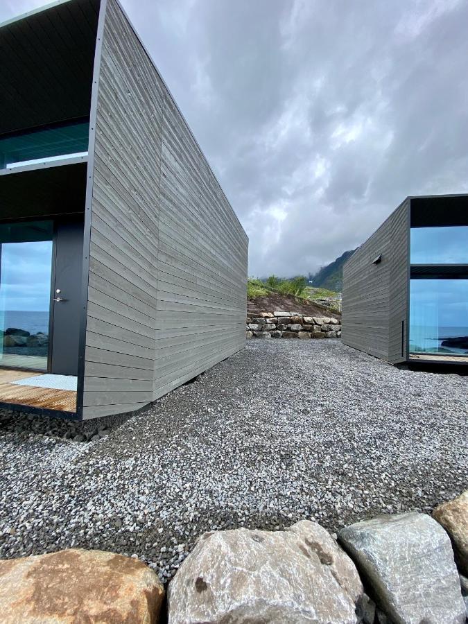 High End Sea Cabins At A In Lofoten Москенес Екстериор снимка